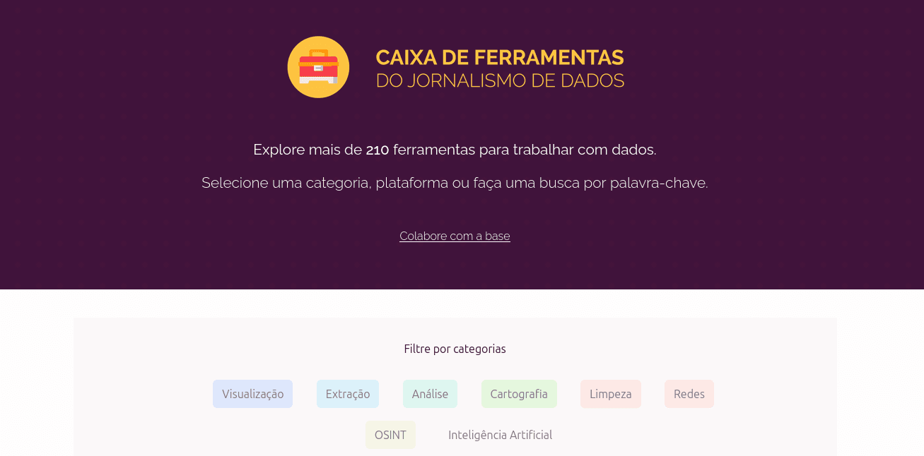 Data Journalism Toolbox